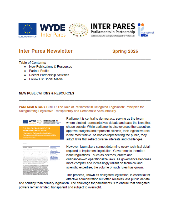 Inter Pares Newsletter: Spring 2026