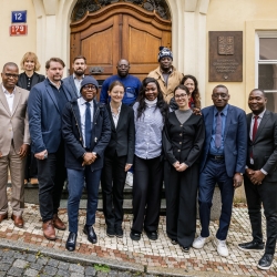 Inter Pares partnership with the National Assembly of Benin study visit to the Chamber of Deputies of the Czech Republic: Strengthening Parliamentary Research Services in Prague. Source: Office of the Chamber of Deputies of the Czech Republic. Copyright: Photo by Lukas Janicina