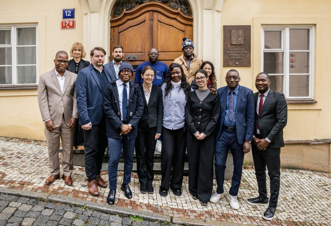 Inter Pares partnership with the National Assembly of Benin study visit to the Chamber of Deputies of the Czech Republic: Strengthening Parliamentary Research Services in Prague. Source: Office of the Chamber of Deputies of the Czech Republic. Copyright: Photo by Lukas Janicina
