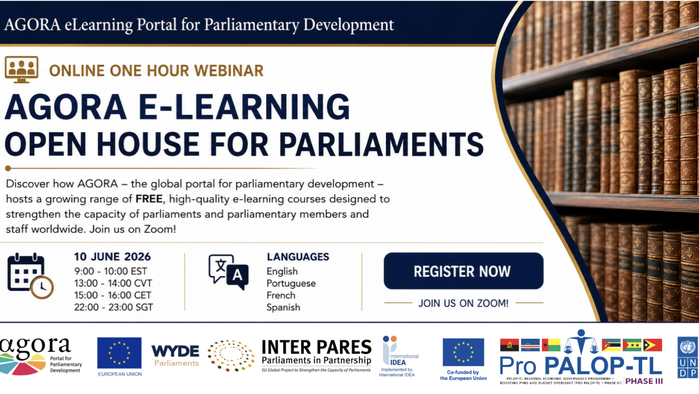 AGORA E-Learning Open House for Parliaments