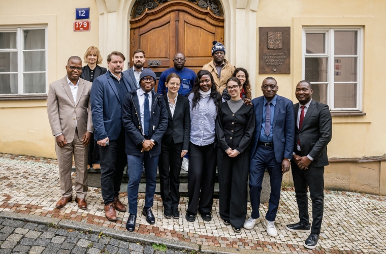 Inter Pares partnership with the National Assembly of Benin study visit to the Chamber of Deputies of the Czech Republic: Strengthening Parliamentary Research Services in Prague. Source: Office of the Chamber of Deputies of the Czech Republic. Copyright: Photo by Lukas Janicina